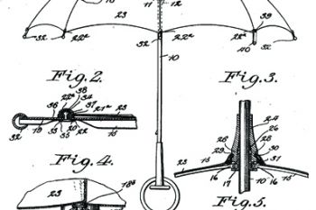 Patente estadounidense nº 1.492.725 (parasol)